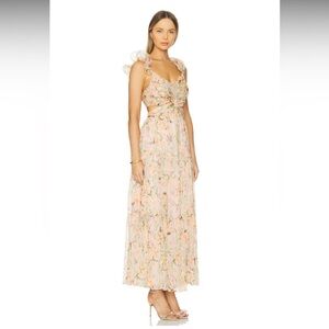 Astr Fritillaria Dress in Coral Floral